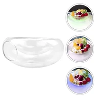 bowl glass bowls ice salad serving decorative food fish dry chilled dessert cups fruit display dish candy dishes creative party