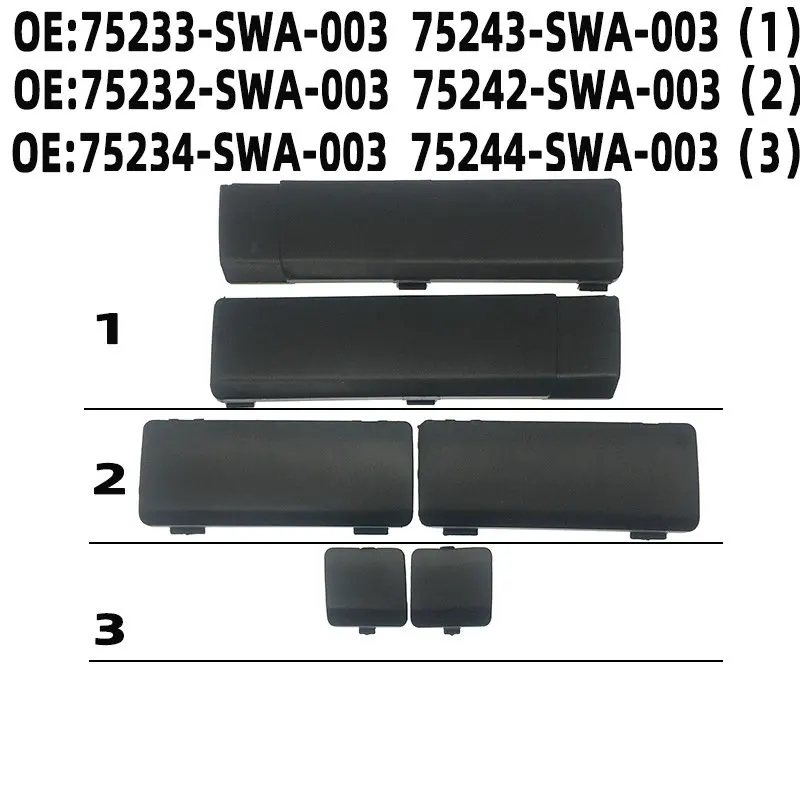 Фото 75232-SWA-003 75242-SWA-003 Подходит для крыши автомобиля CRV, декоративная накладка на багажник. №2