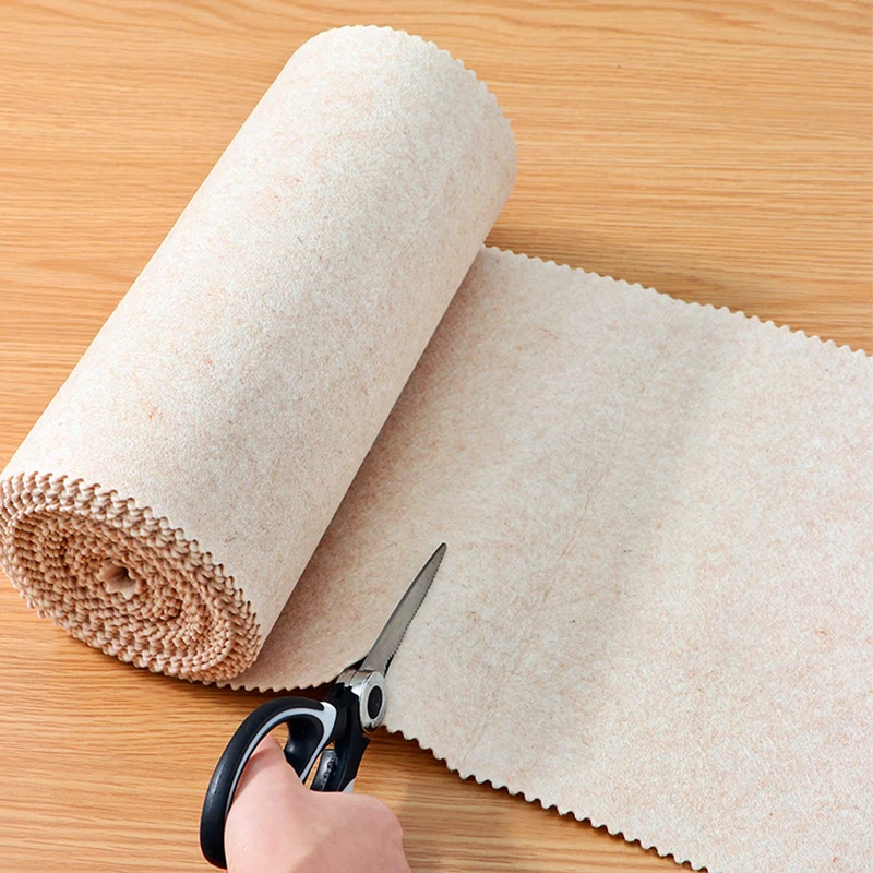 5/1 м чистящие салфетки из натурального волокна Luffa кухонные антипригарные