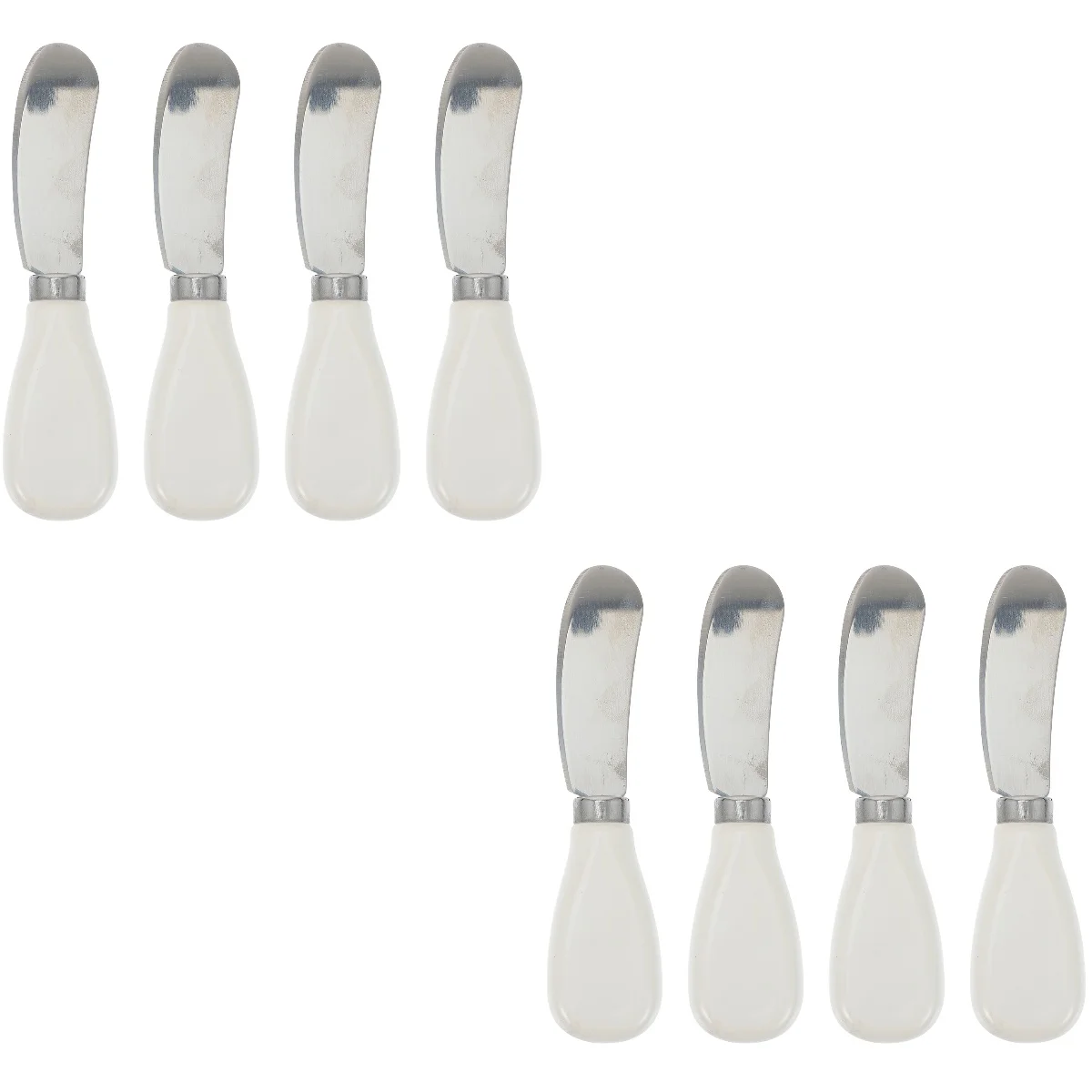 

8 Pcs Cream Scrapers Household Cake Bread Scrapers Baking Tools for Kitchen