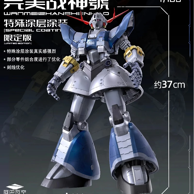 Фото Новый ABAWAKONG MG 1/100 MSN-02 Perfect Zeong, сборные модели с особым покрытием, пластиковый каркас, робот, пластиковая модель, игрушка, подарки №2