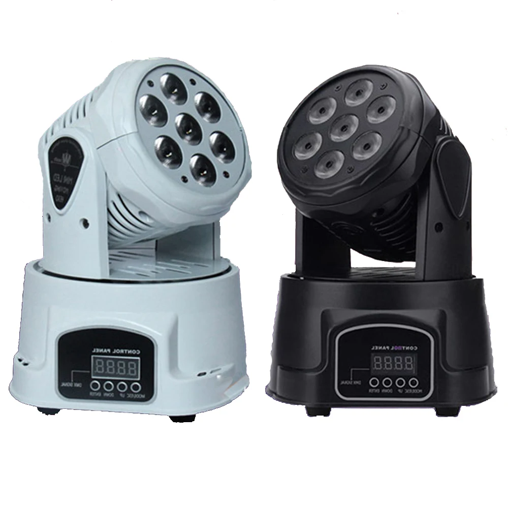whole sale 7pcs10w moving head  wash light RGBW 4 in 1 moving head beam light for bar andclub andKTV anddisco