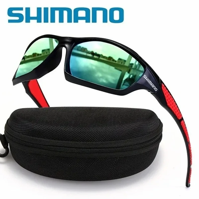 

Солнцезащитные очки Shimano для рыбалки мужские очки велосипедные солнцезащитные очки хамелеоновые очки для велоспорта для активного отдыха очки для рыбалки HD
