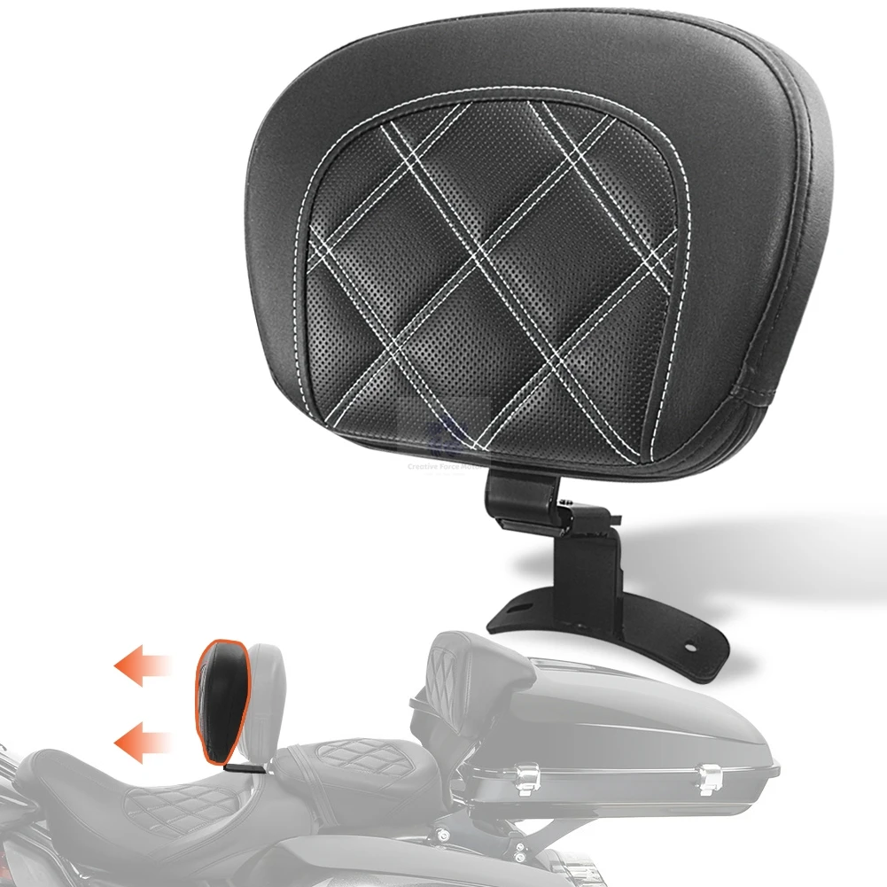 

Подушка Спинки Водителя Мотоциклы Водитель Передняя Подушка Спинки Для Harley Davidson Touring Road King Street Glide Electra Glide Ultra Limited FLHRXS FLHXS FLHTK 2009-2023 аксессуары для мотоциклов