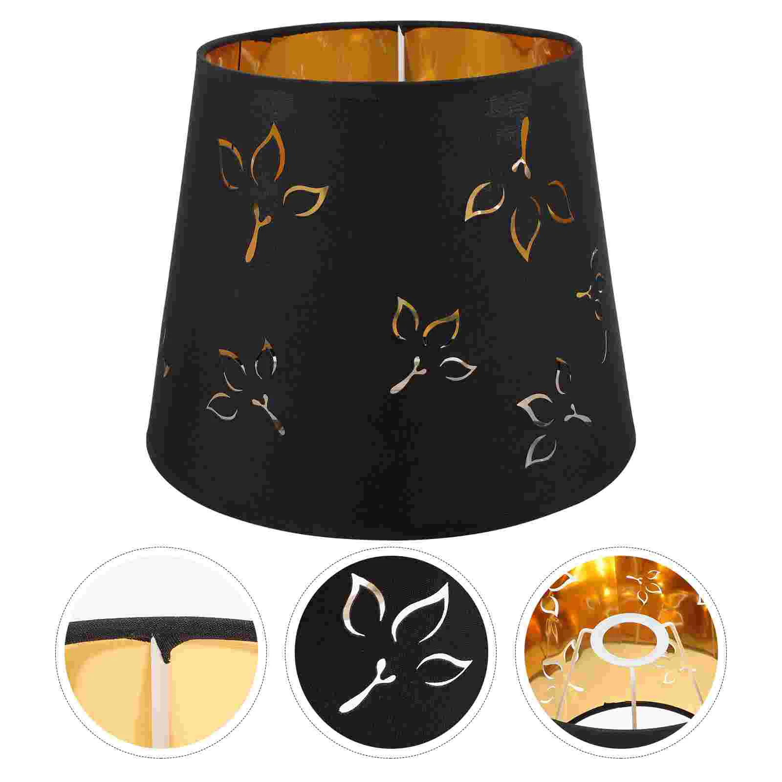 

Lamp Shade Shades Lampshade Light Floor Cover Table Chandelierdrumclippendant Black Lampshades Farmhouse Bedroom Fabric Cloth