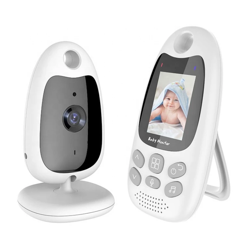 Night Light Temperature Monitoring Crying Detection Intercom Wireless Digital Video Baby Monitor VB610