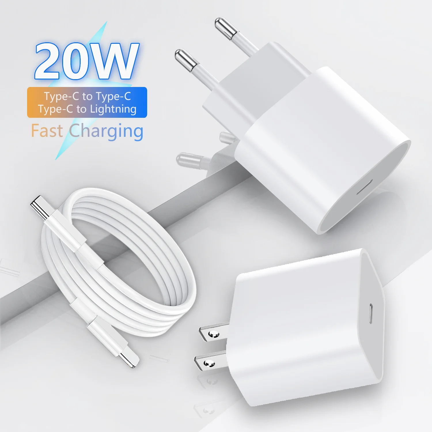 

Быстрое зарядное устройство Pd20w, зарядное устройство типа C для iPhone, зарядное устройство для iPhone 11 12 iPhone 13 14 IPad pd, зарядное устройство для заря...