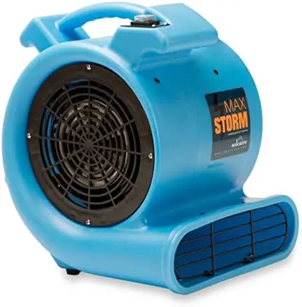 

Напольный вентилятор Max Storm 1/2 HP, прочный легкий, с функцией воздушного двигателя, для профессионального уборщика за уборкой помещений, синий, 1 упаковка