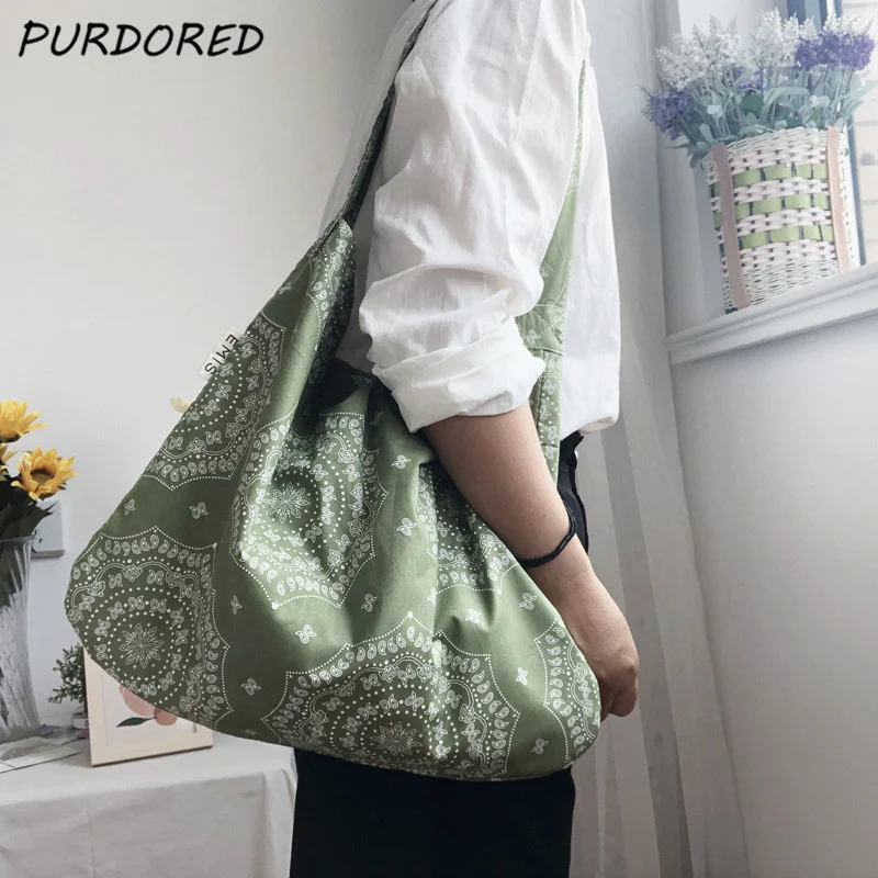 

1 Pc Korean Style vintage women tote bag Large cotton Shoulder Bag women Handbag Casual Female Reusable Shopping Bag