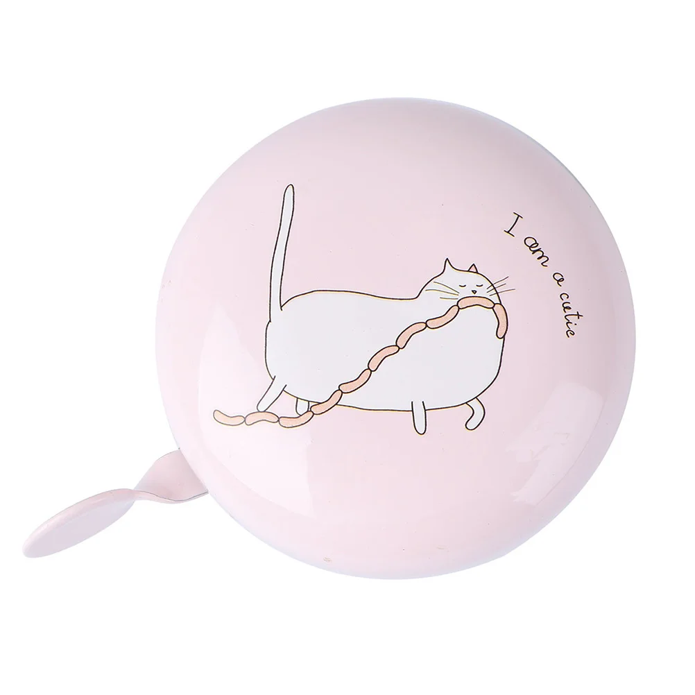 

Bike Bellkids Accessories Scooter Ringchildren Bells Toddler Printed Kitten Cycling Horn Girls Girl Adults Adult Tricycle