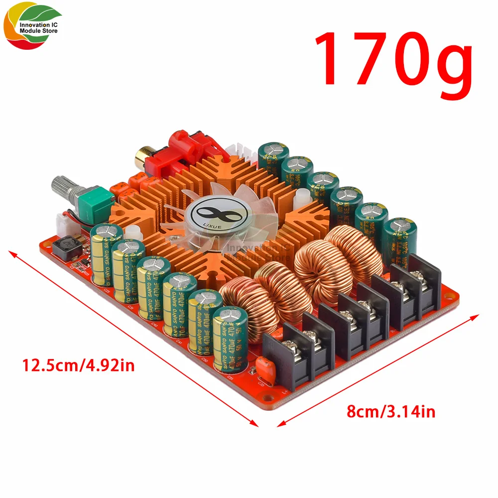 Плата цифрового усилителя мощности TDA7498E 160 Вт * 2 стерео 0 двухканальный