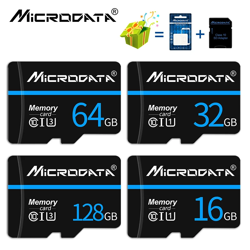 

Micro TF SD карта класса 10, 128 ГБ, 64 ГБ, 32 ГБ, 16 ГБ, 8 ГБ, 256 ГБ