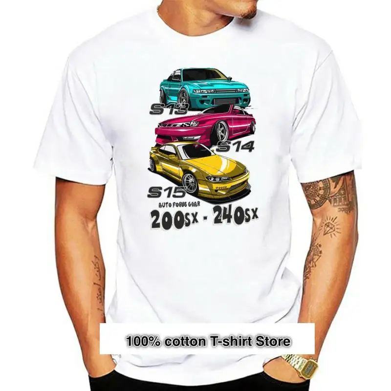 

Camiseta para hombre y mujer, ropa para mujer, 200sx - 240sx