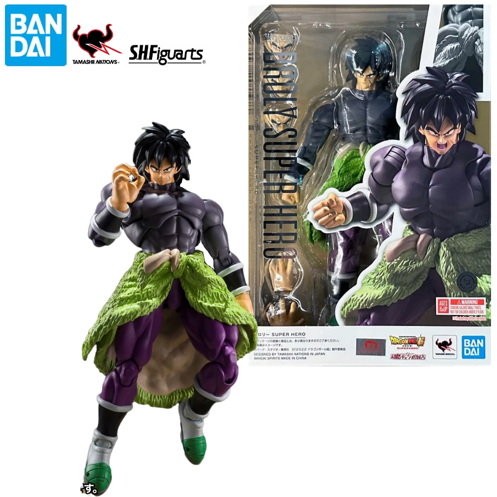 

В наличии Bandai S.H. Фигурка SHF Драконий жемчуг супергерой Broly экшн-фигурка коллекционная игрушка подарок