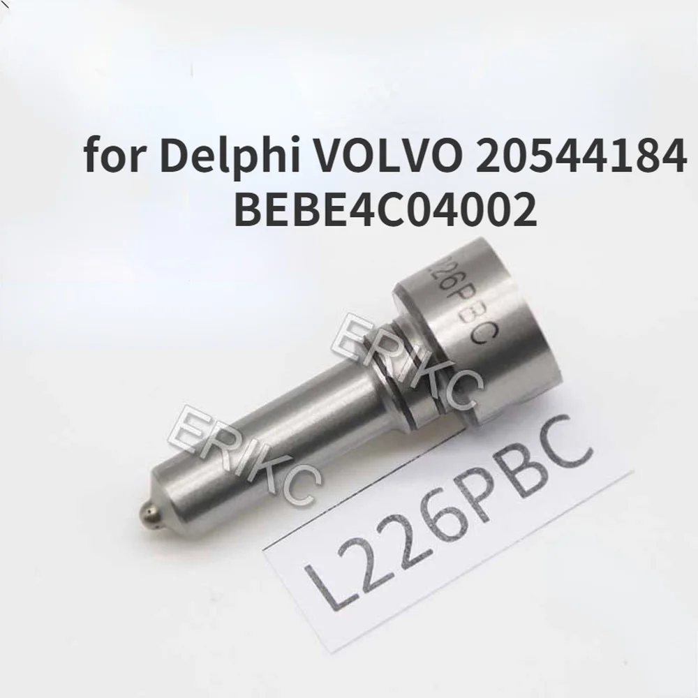 

Genuine L226 PBC Diesel Injector Nozzle Tip L 226 PBC Atomizer L226PBC For Delphi VOLVO 20544184 BEBE4C04002