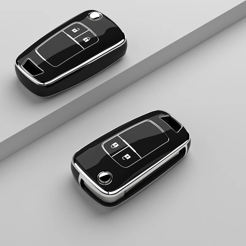 

Чехол для автомобильного ключа из ТПУ, брелок для Chevrolet Aveo Prism Spark Trax Cruze для Opel Insignia Astra J Zafira Corsa D Mokka Meriva