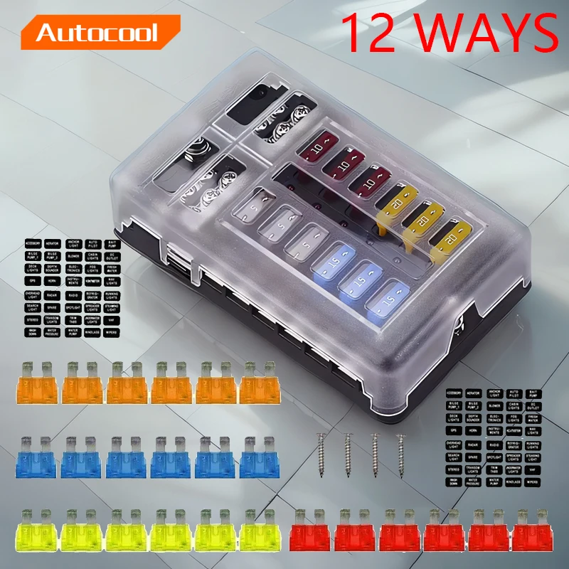 Блок предохранителей с 12 способами В 32 в