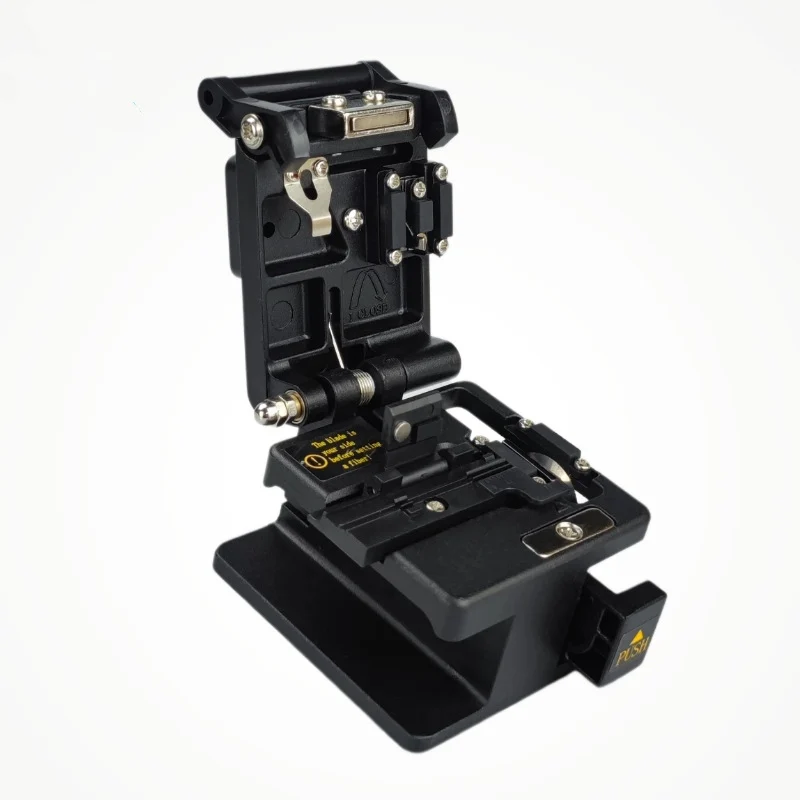 Free Shipping Black SKL-60S High Precision Fiber Cleaver FTTH Cable Cutting Knife Tools Fiber Optic Cutter 12 Surface Blade Fibe