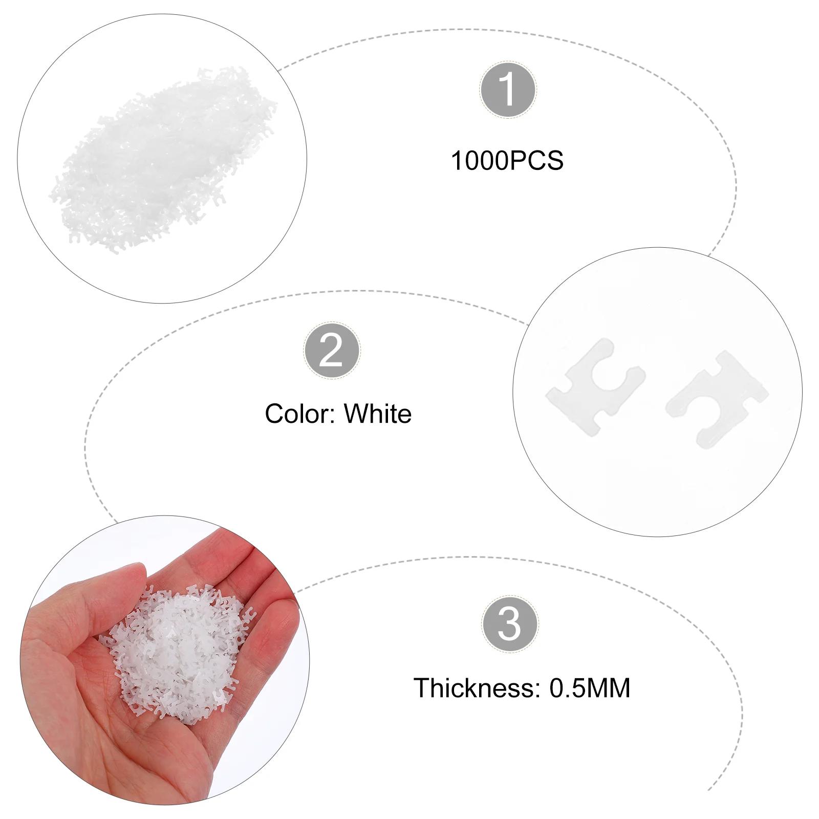 1000 шт. карта для экономии часов второй фитинги аксессуар инструмент короны