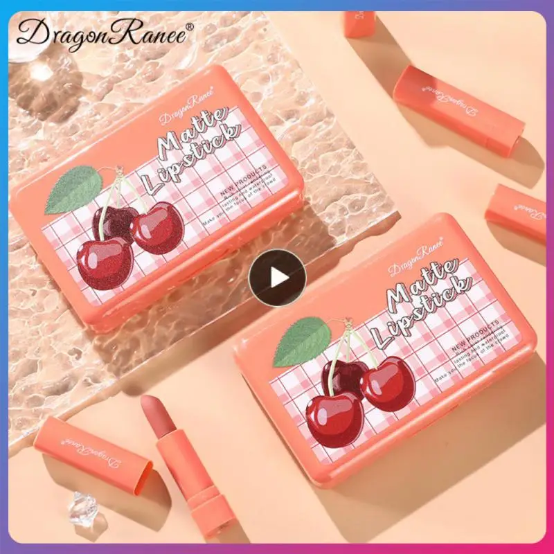 

6/Small Lipstick Set Velvet Matte Lip Gloss Waterproof Lipsticks Long Lasting Sexy Red Lip Tint Makeup Korean Cosmetics