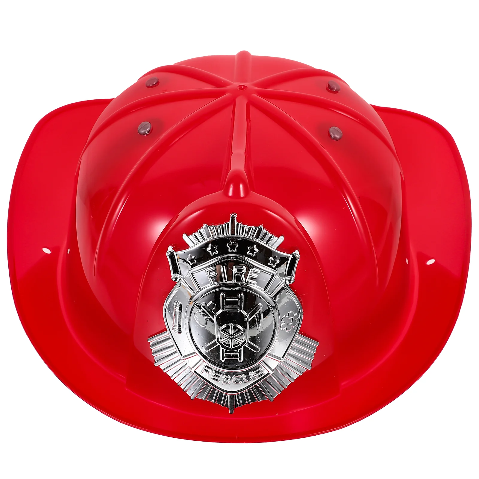 

1PC Kids Fire Safety Hat Toy Plastic Role Play Safety Toy Cosplay Performance Props Plastic Environmental Clothing