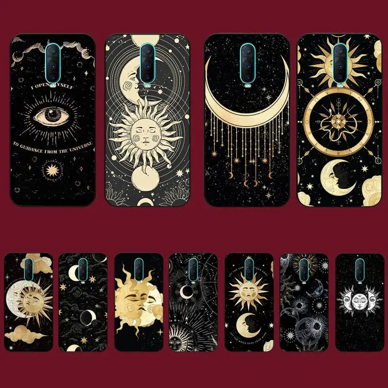 

Witches Moon Tarot Mystery Totem Phone Case for Vivo Y91C Y11 17 19 17 67 81 Oppo A9 2020 Realme c3