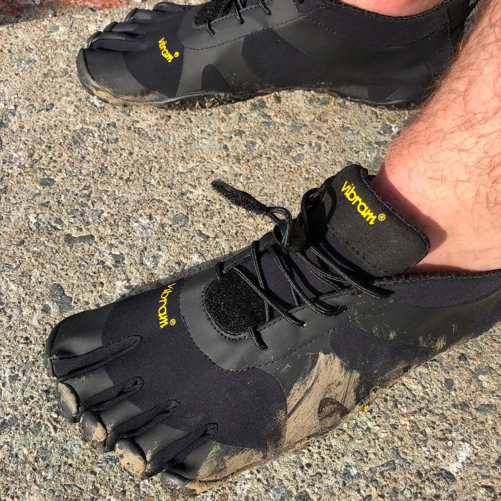 Vibram Fivefingers V-Alpha Men's Sneaker Cross-country Running Outdoor Five-toed Army Color Five Fingers Shoes Parkour Adventure