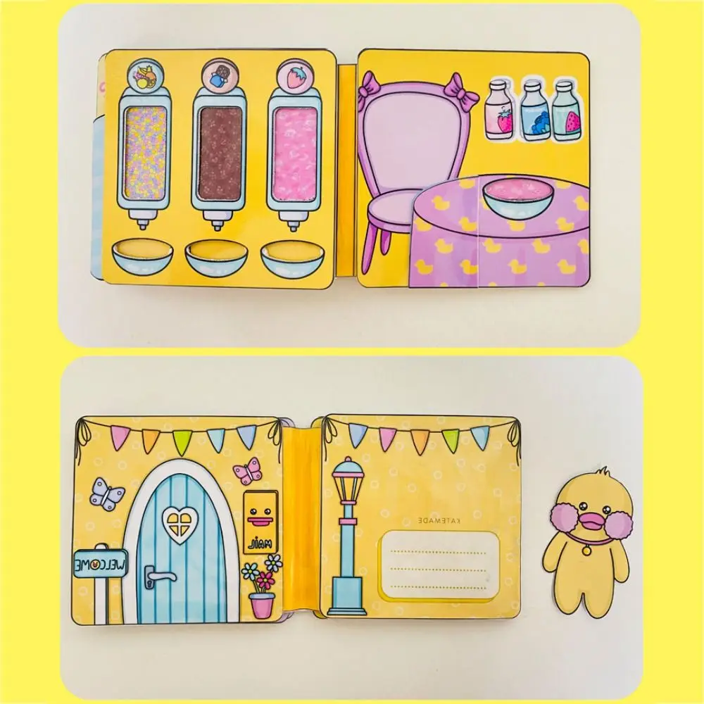 Маленькая желтая версия Тихая книга Bixiong Home Mini Cookie Dog игрушки ручной работы сделай