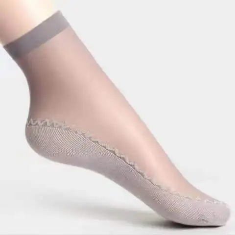 10 Pairs of Velvet Women's Socks Spring, Summer, Autumn Cotton Base Sweat-Absorbent Non-Slip Socks