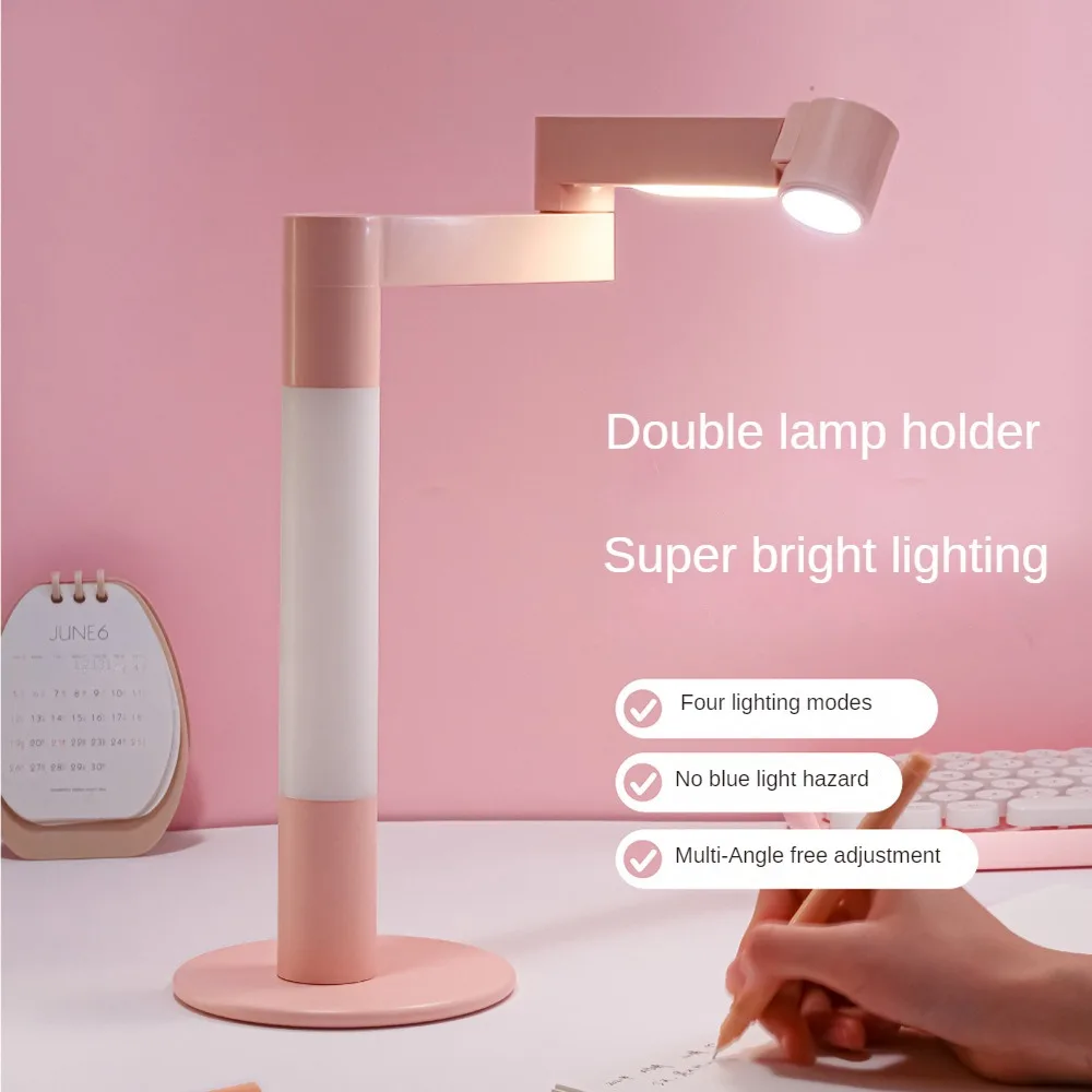 

Rechargeable Lamp Desk Lamp Student Study Reading Available Night Light Table Lamp Eye Protection Led Lamp Reading Night Light