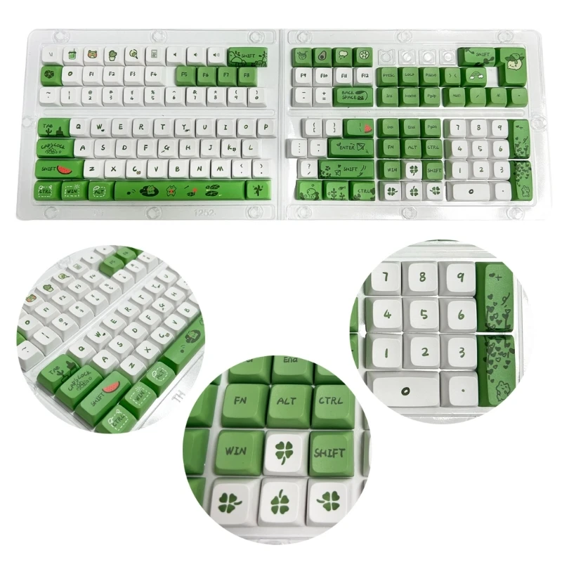 

Колпачки для клавиш 125 клавиш XDA, колпачки для Клавиатуры 61/87/104/108