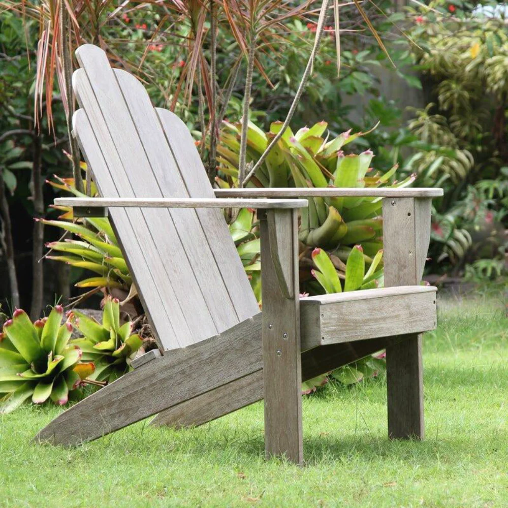 

Cambridge Casual Willem Plantation Teak Adirondack Chair - Weathered Gray