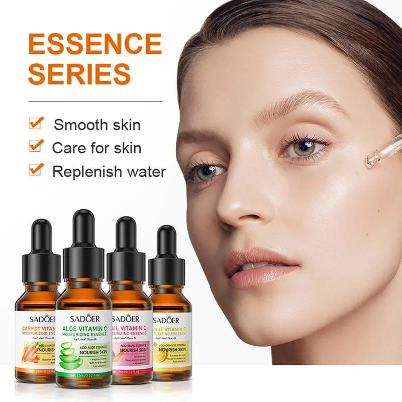 

Vitamin C Essence Facial Moisturizing 15ml Wrinkles Spot Remover Anti Age Serum Pore Reducer For Women Face Skin Care Essence