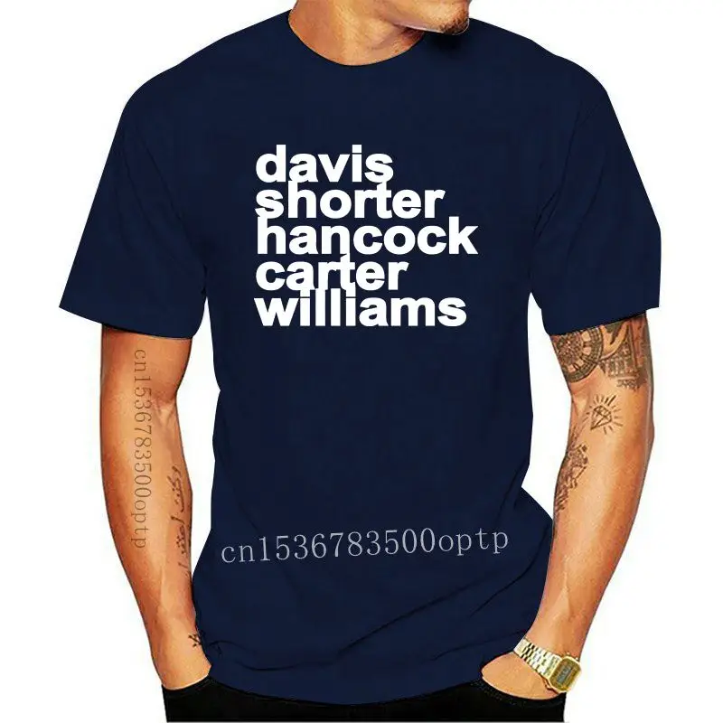 

Camiseta del segundo QUINTET MILES DAVIS JAZZ ROLLINS Monje, nueva