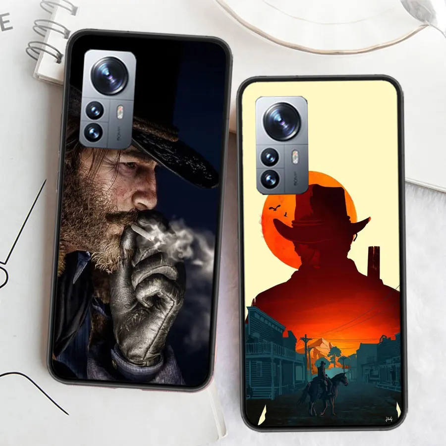 Чехол для телефона Arthur Morgan Red Dead Redemption 2 Xiaomi Poco X7 X6 X5 X4 X3 GT NFC M4 M5 Pro 5G M3 Mi F6 F5 F4 F3 F2 F1 Capa C