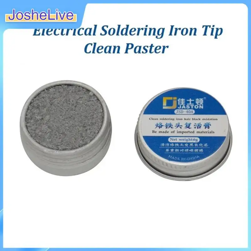 

Non-stick Tin Electrical Soldering Iron Tip Resurrection Plaster Lead-free Cleaning Welding Clean Paster Refresher Solder