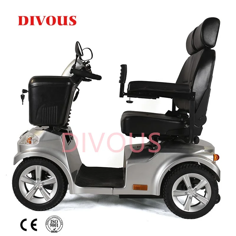 Бесплатная доставка Двухместный Электрический скутер для отдыха на открытом