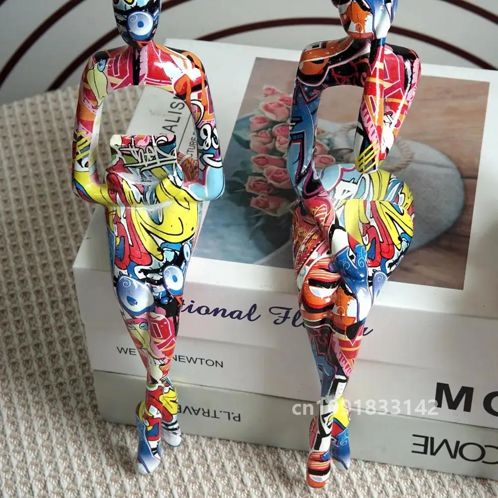 Vilead 17 см мини граффити абстрактная фигурка современная поп-арт скульптура