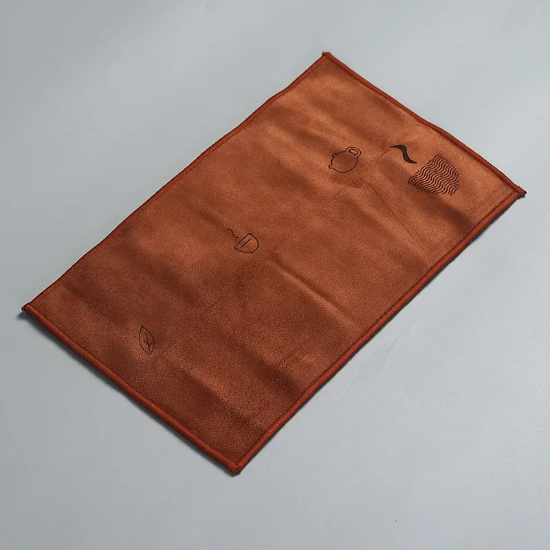 

Чайное полотенце кунг-фу, чайная ткань, впитывающая утолщенная ткань для полотенец, специальные салфетки, аксессуары для чайного стола, дзен