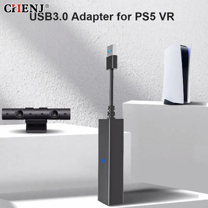

For PS5 VR Adapter Cable Portable USB 3.0 Mini Camera Adapter Connector for PS5/PS4 VR Adapter Connector Accessories