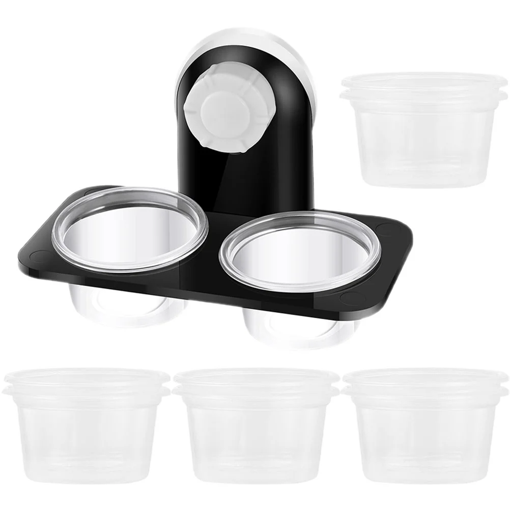 

1 Set Of Dish Lizards Pet Water Bowls Reptile Food Dishes for Reptile Box Feeding Reptile Pets