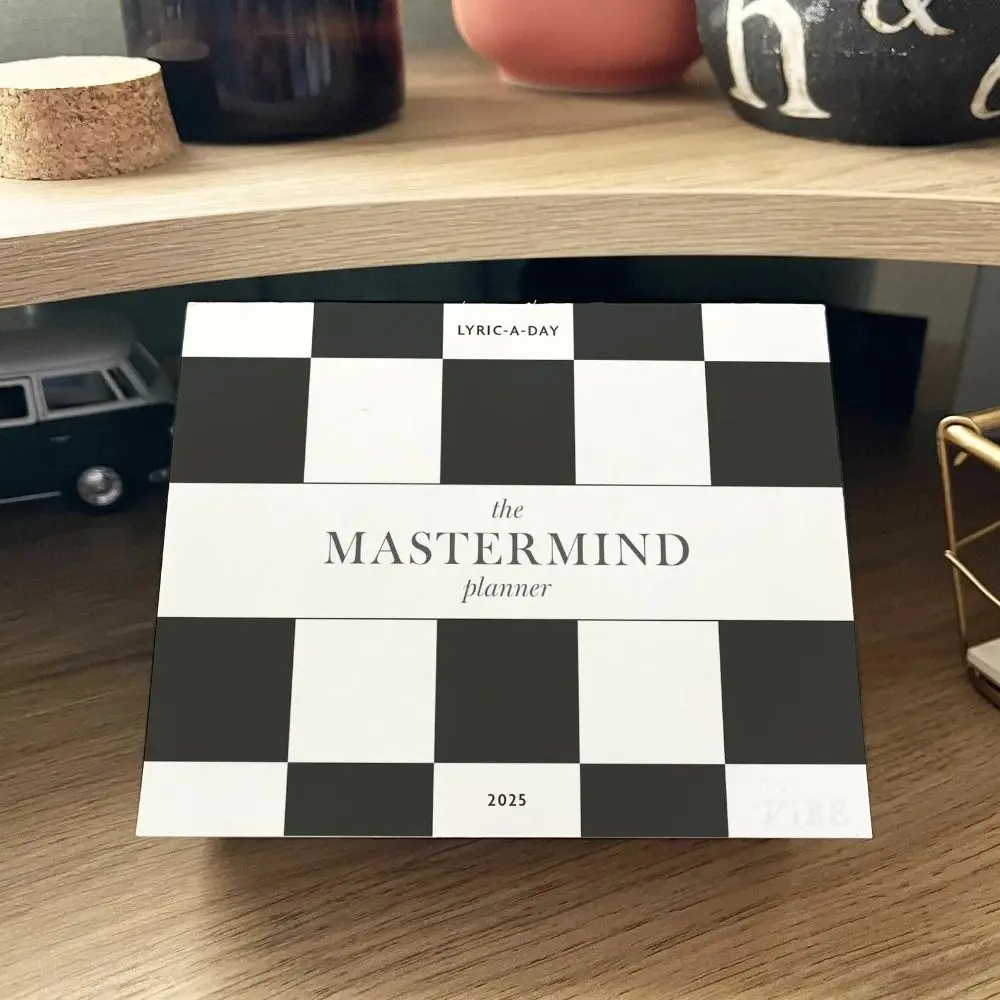 Забавный настольный календарь Calenda 2025 ежедневное украшение дома новогодние