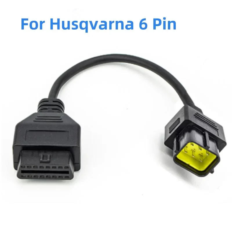 Мотоциклетный 3 4 и 6 контактов на гнездо OBD2 Соединительный кабель для Husqvarna Housing
