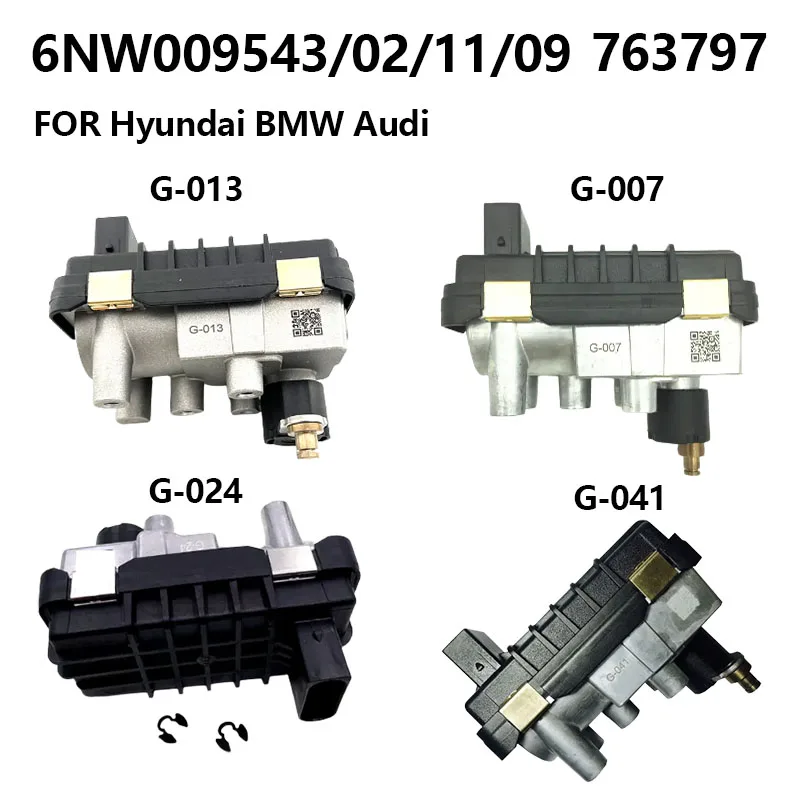 

6NW009543 763797 Electric valve Electronic For Turbo Actuator FOR Hyundai Kia Santa BMW 325/330/525/530/730d Audi Q74.2TDI