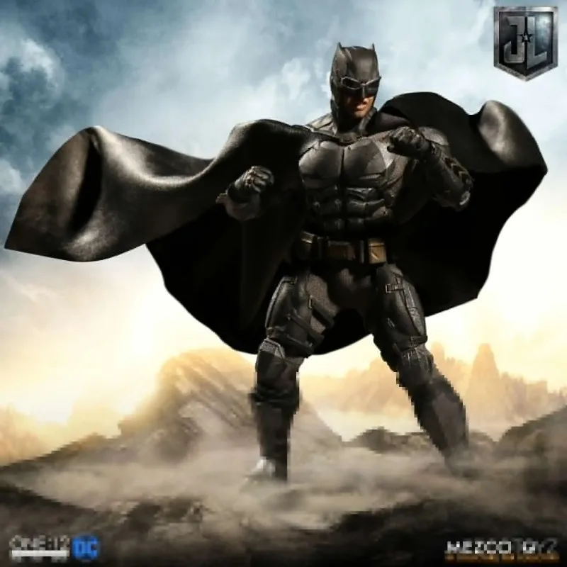 Фото В наличии оригинальный Mezco ONE:12, Лига Справедливости, Бэтмен, Тактический Костюм, модель персонажа фильма, коллекция искусства, игрушка в подарок №2