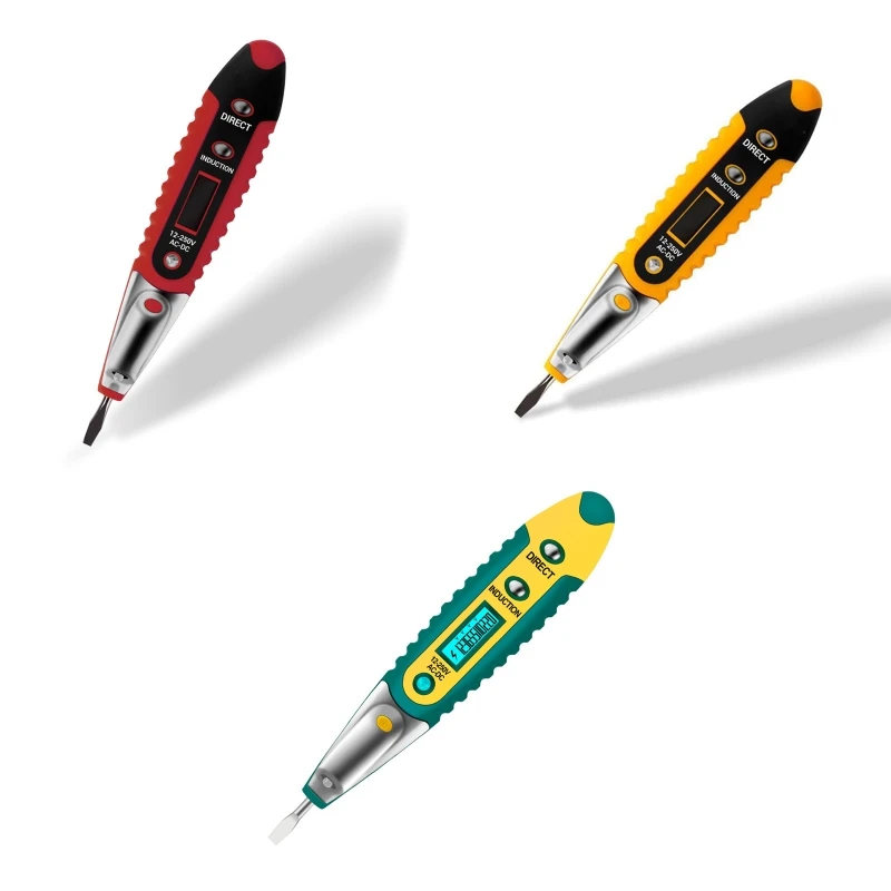 

Non-Contact Voltage Tester Screwdriver AC/DC Voltage Detector Pen Circuit Tester Tool for Live Live/Null Wire Judgment