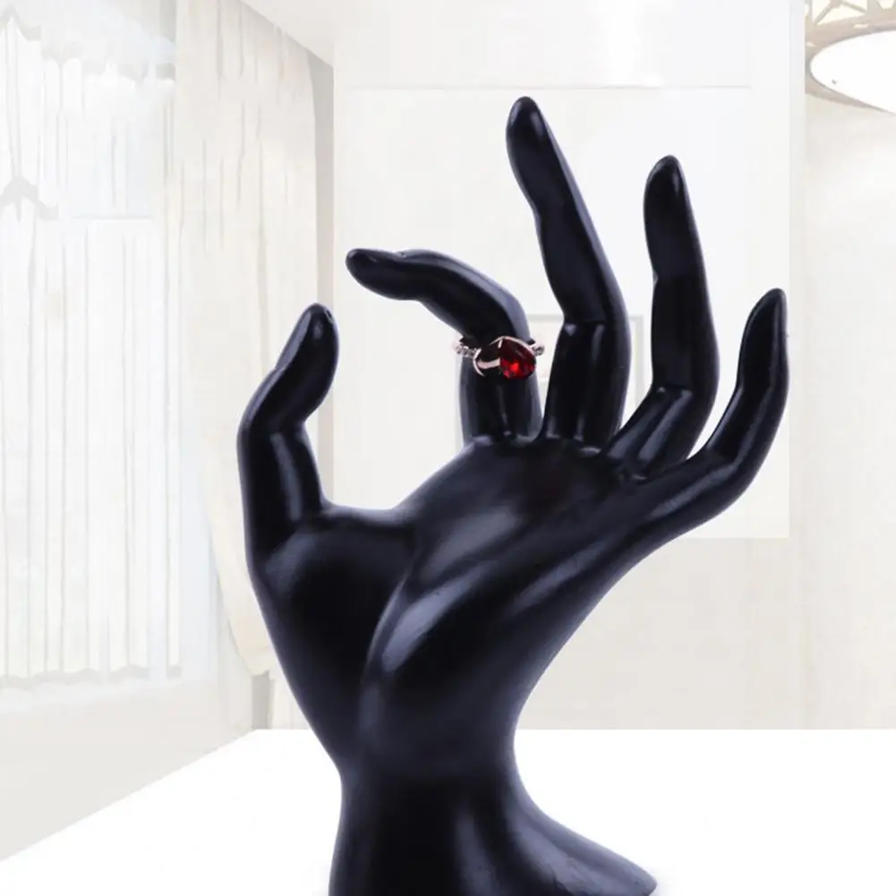 

Perfect Gift Solid Color OK Hand Shape Display Holder Stand forJewelry