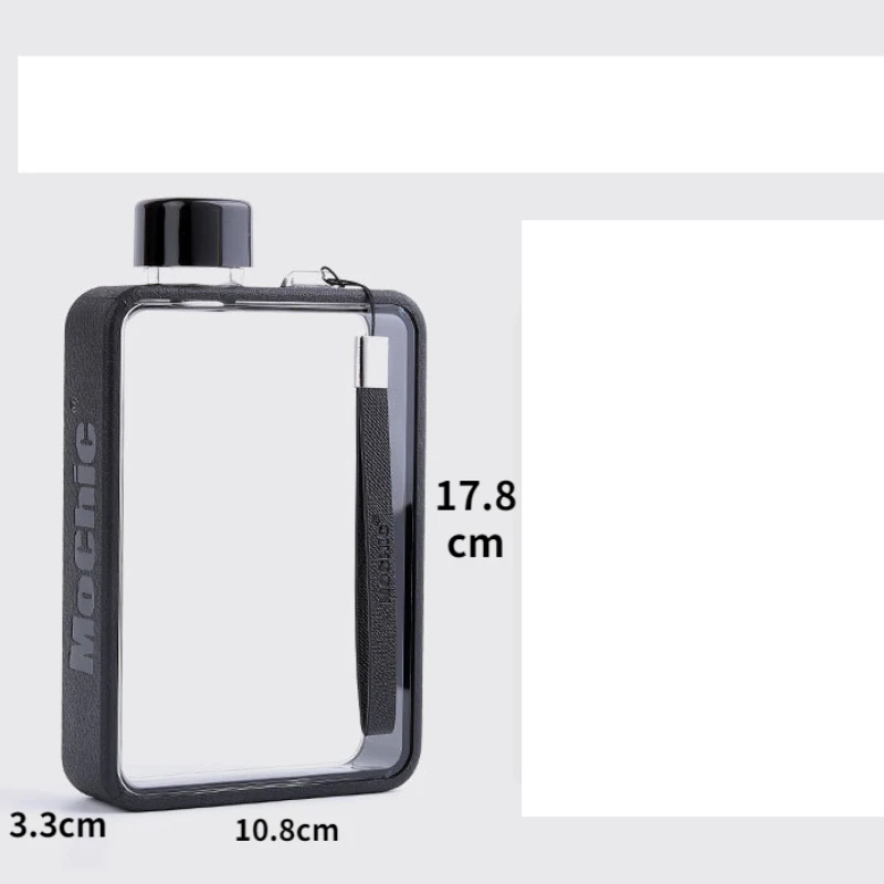 

A5 плоская фляга для воды Cup Grils A5 Flat бутылочка для питья для воды, портативные корейские креативные бумажные бутылки A5