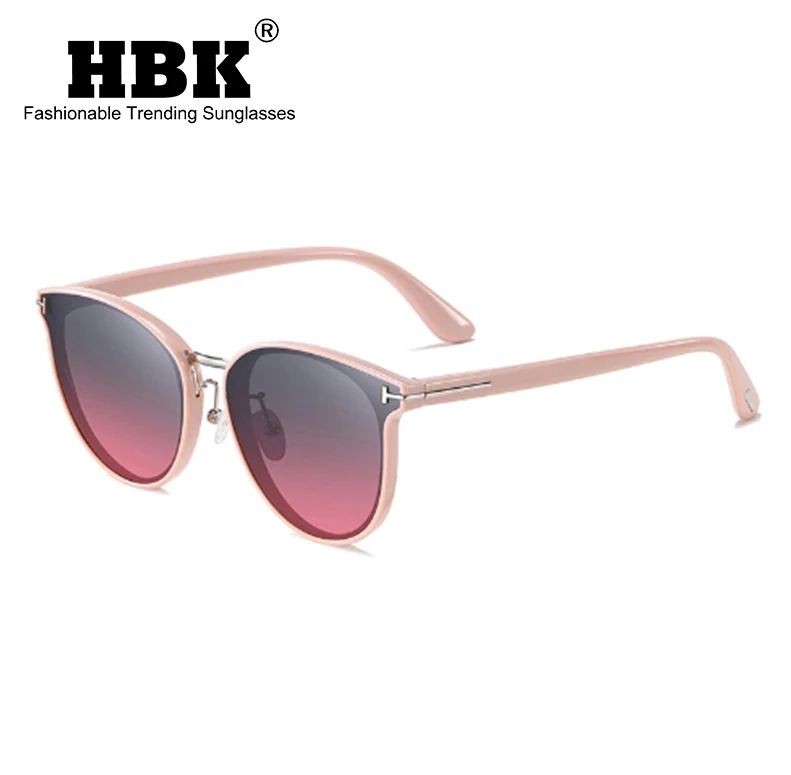 Мужские и женские ретро-очки кошачий глаз HBK роскошные поляризационные