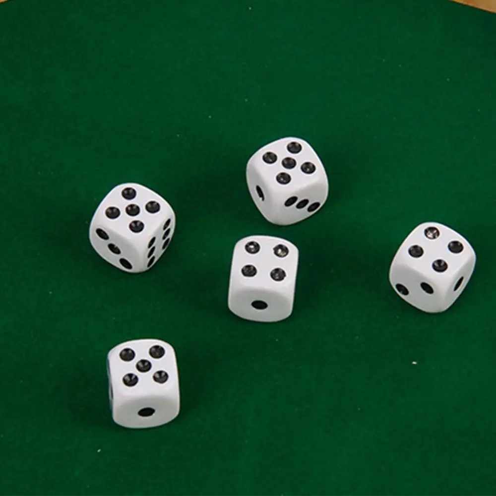 Зеленый восьмиугольный лоток для игральных костей прочный ящик хранения с